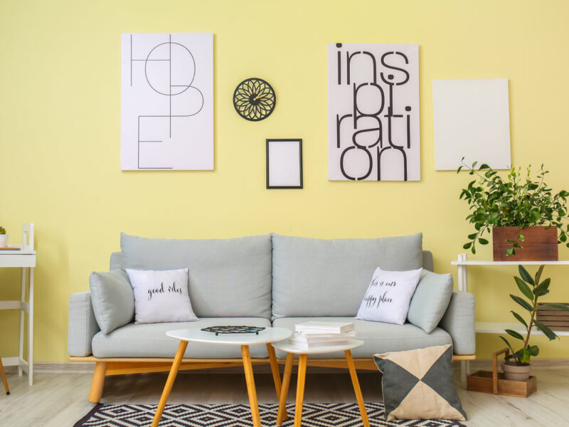 Raviver votre style de déco avec la couleur du moment: le jaune