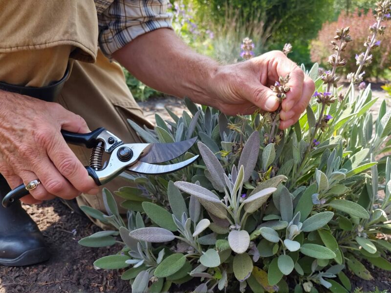 Les signes qui indiquent quand tailler la sauge dans votre jardin