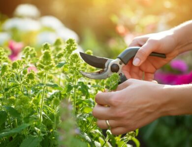 L’importance de tailler la verveine pour stimuler la croissance