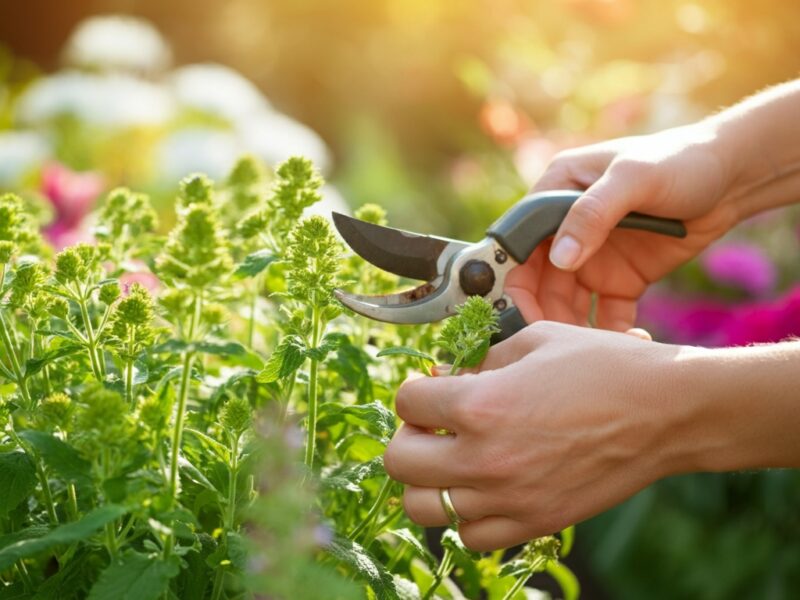 L’importance de tailler la verveine pour stimuler la croissance