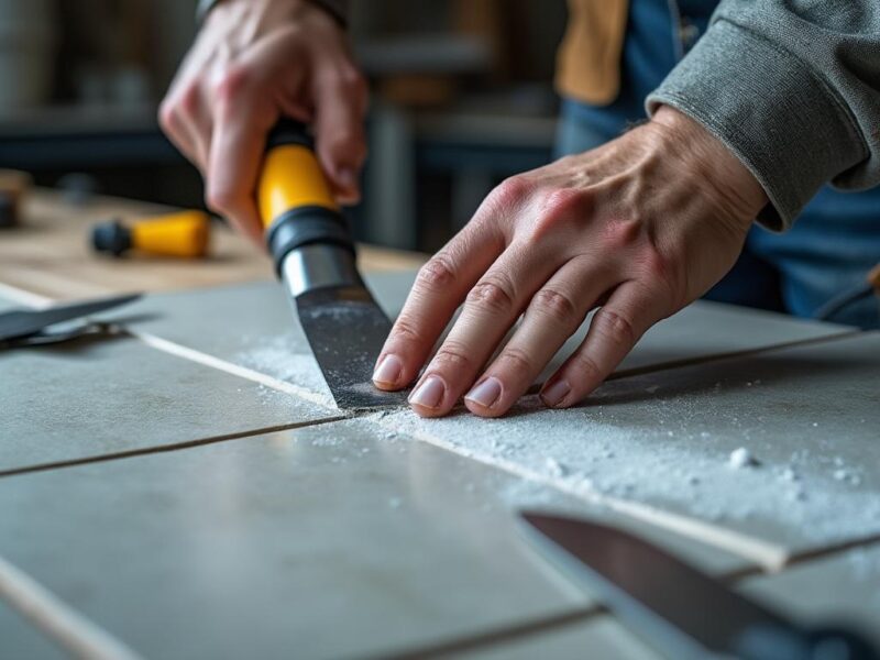 Guide étape par étape sur comment lisser un joint silicone sans effort
