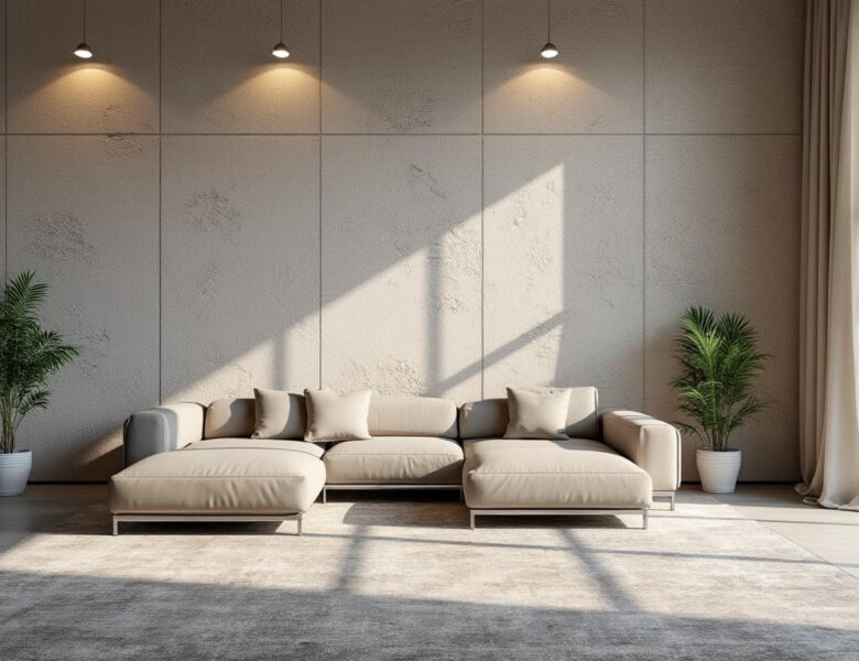 Les différentes finitions de crépi écrasé intérieur à découvrir