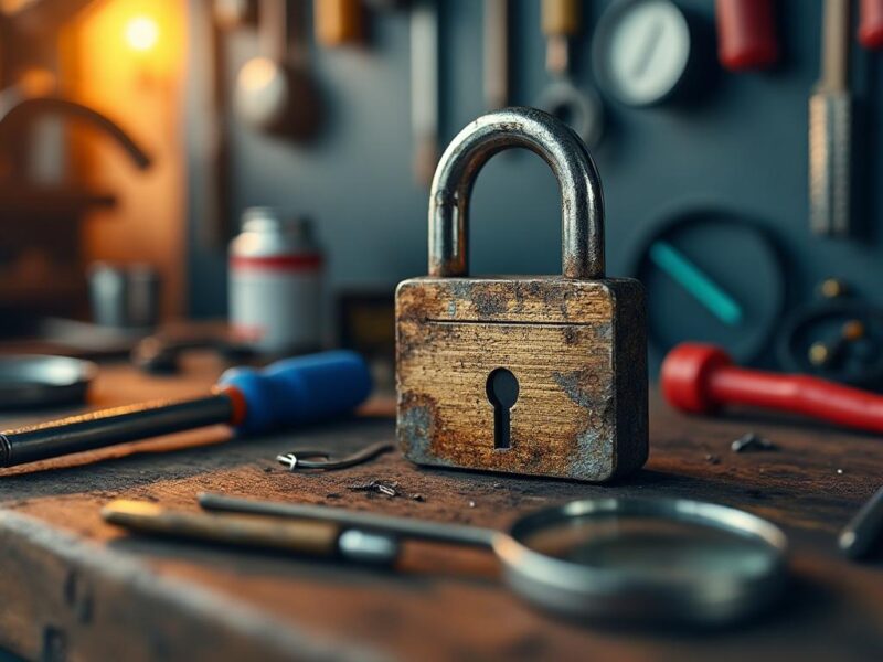 Tout savoir sur la réparation serrure bloquée rapidement : guide