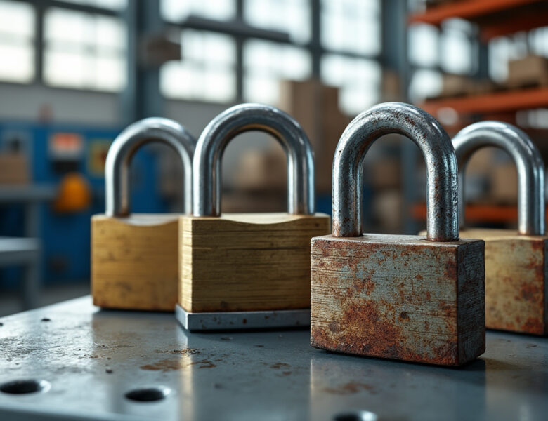 Comment choisir le cadenas pour vestiaire industriel adapté à vos besoins