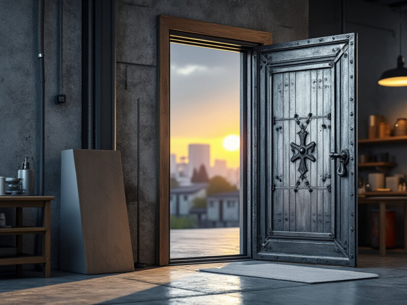 Comment installer un bloc-porte blindé sur-mesure efficacement ?