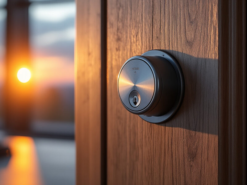 La serrure à bouton intérieur, un choix tendance pour vos portes