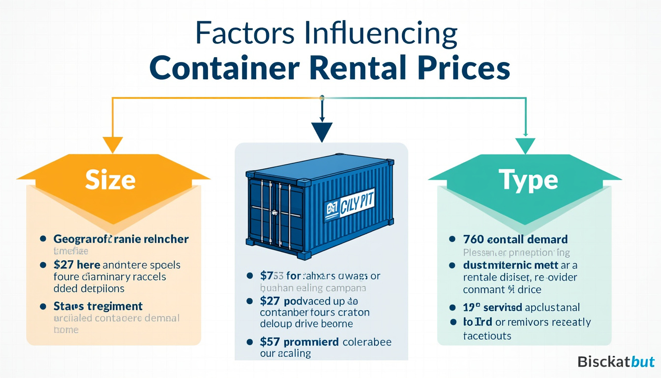 découvrez le prix de location d’un container : comparez les différentes options, les tarifs selon la taille et la durée, ainsi que les éléments à prendre en compte pour choisir la solution la plus adaptée à vos besoins.