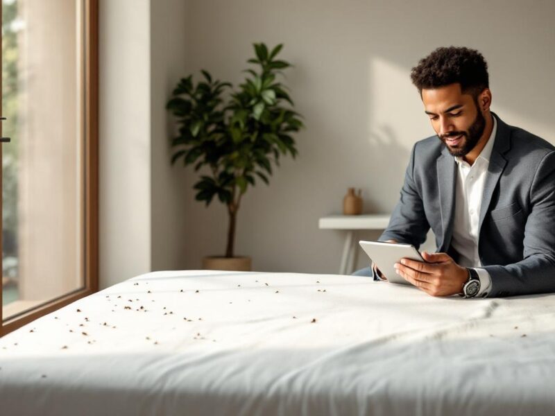 Comment la couverture de l’assurance par rapport aux puces de lit peut vous protéger