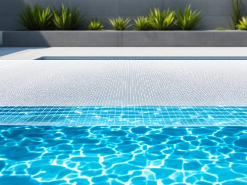 Filet de piscine résistant au chlore : une solution économique et durable