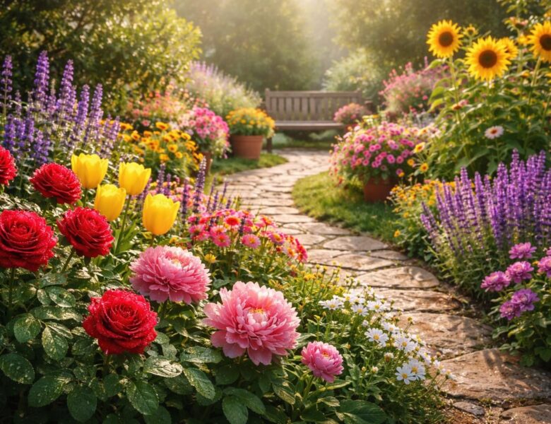 Adoptez le jardinage floral grâce à notre liste des noms de fleurs colorées