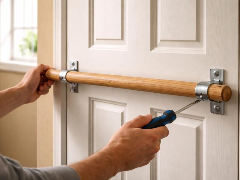 Comment fabriquer une barre de sécurité pour porte facilement et rapidement