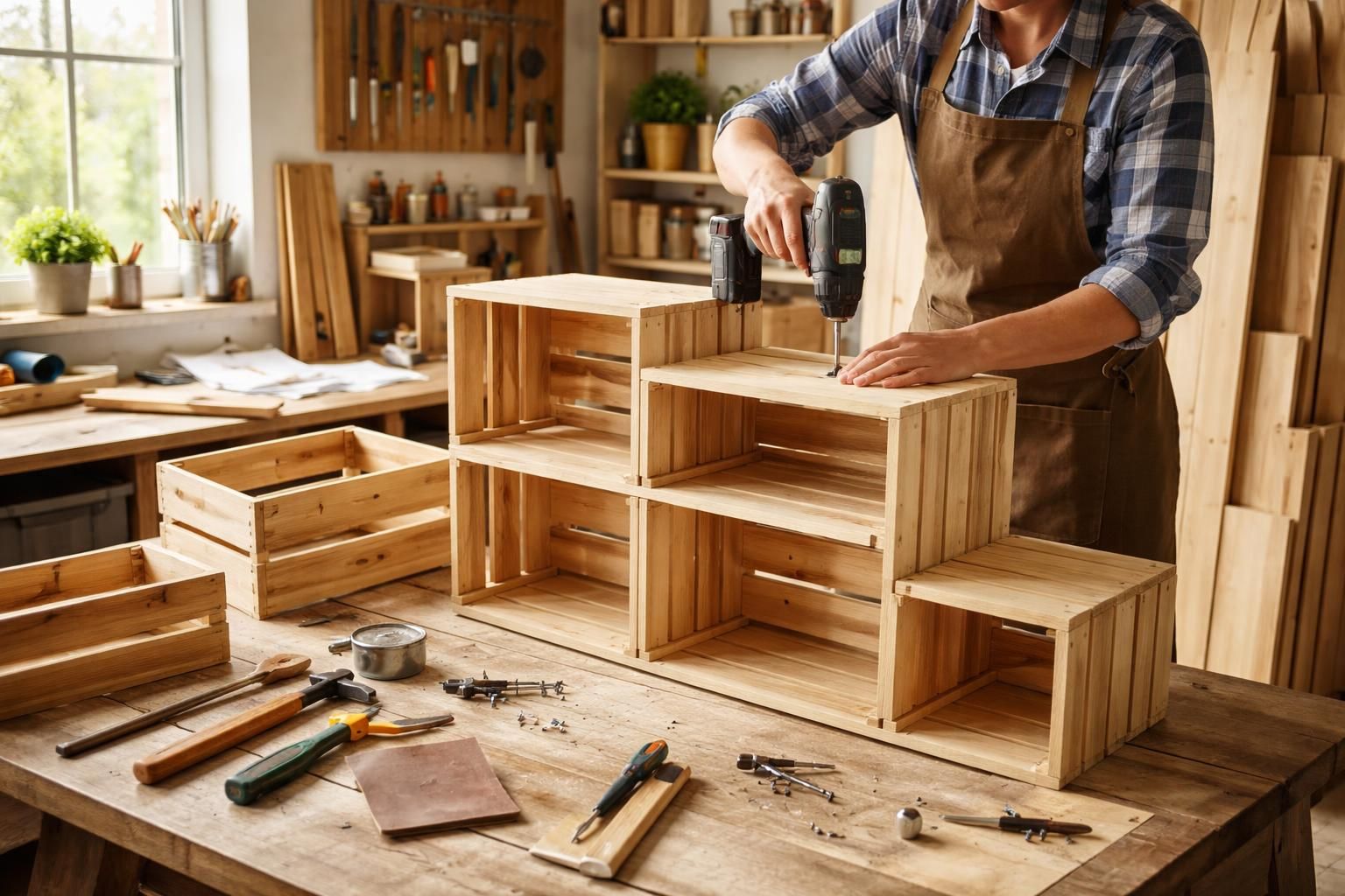 découvrez des conseils pratiques et faciles pour fabriquer un meuble original en utilisant une caisse à pomme. guide étape par étape pour un diy réussi.