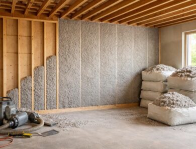 Découvrez combien de sacs de ouate de cellulose il vous faut pour 100m2 de mur