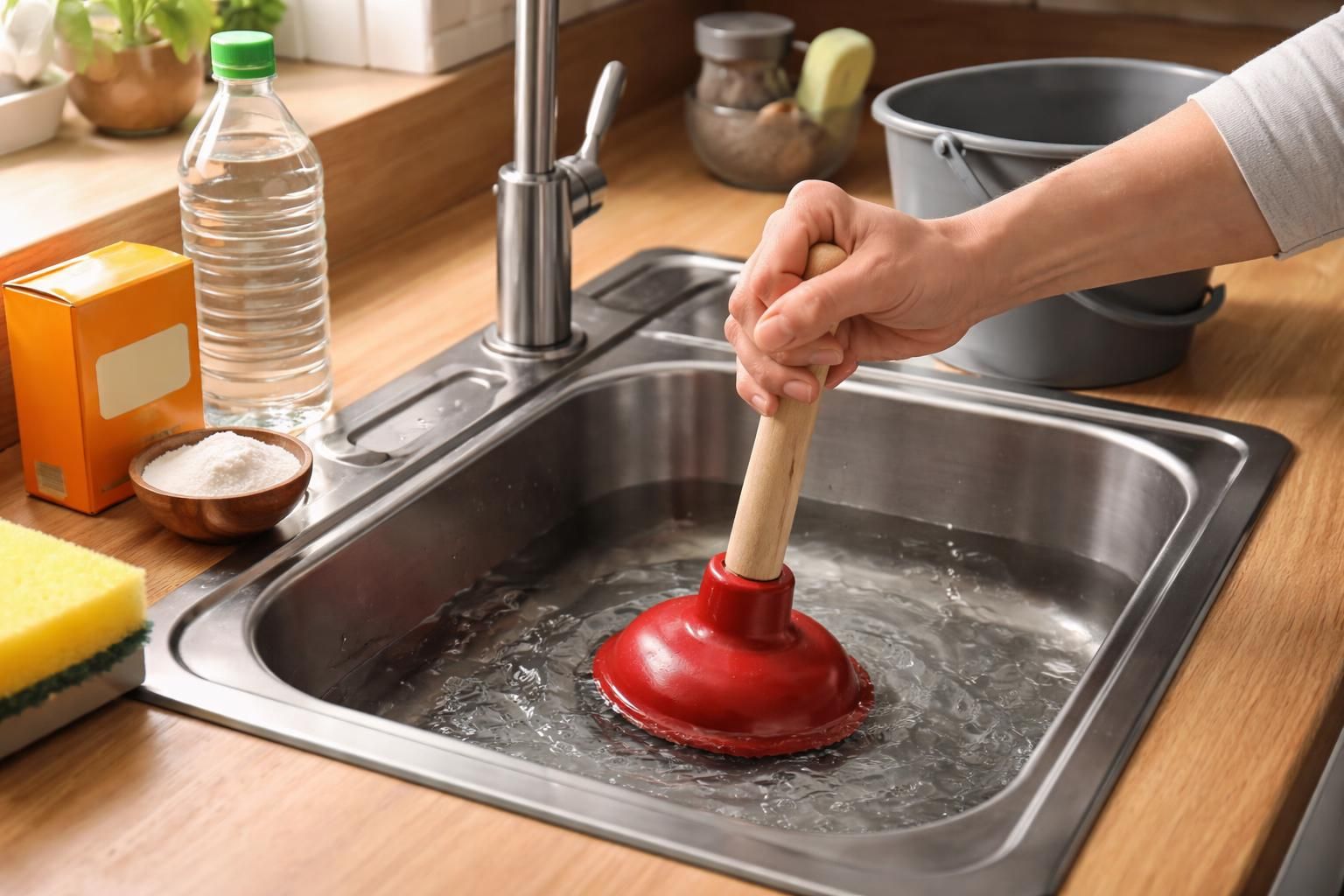apprenez à déboucher un évier rapidement et facilement en seulement 5 minutes grâce à ces méthodes simples et efficaces.