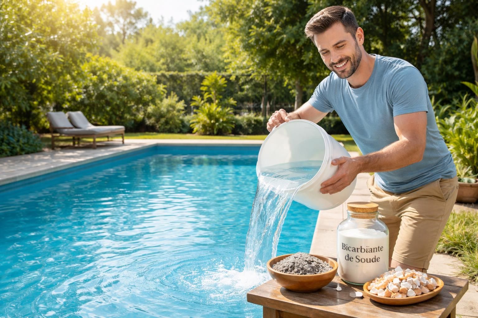 apprenez des méthodes naturelles et efficaces pour augmenter le ph de votre piscine sans utiliser de produits chimiques, afin de garantir une eau équilibrée et saine.