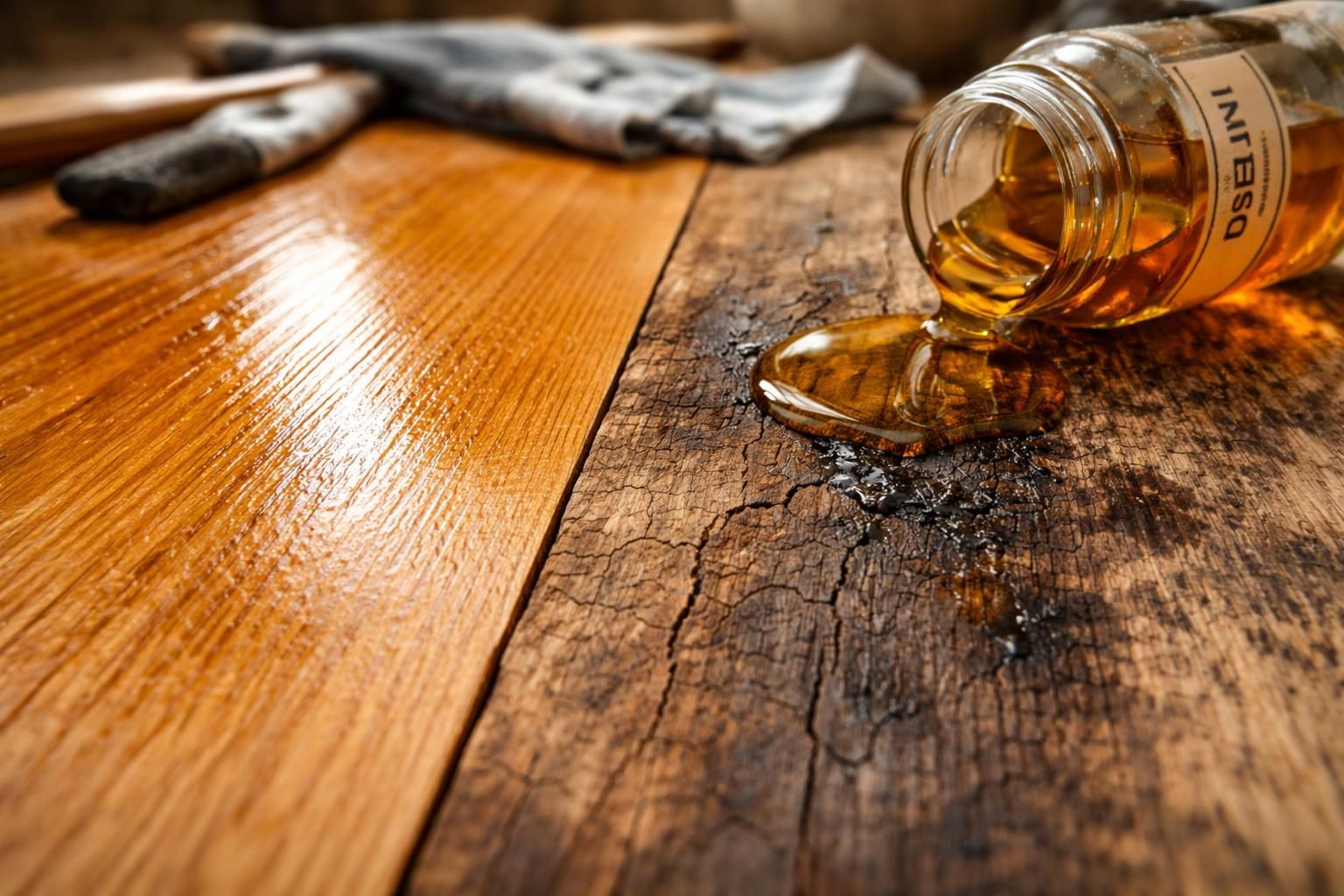découvrez les véritables dangers de l'huile de lin pour le bois et apprenez à éviter les pièges pour protéger et entretenir efficacement vos surfaces en bois.