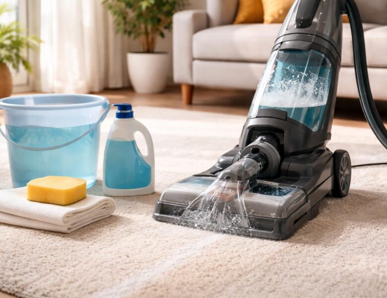 Les astuces à connaître : peut-on mettre de la lessive dans une shampouineuse ?