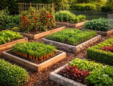 Les différents matériaux à utiliser pour délimiter son potager efficacement
