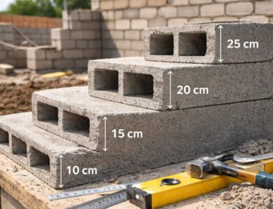 Les dimensions essentielles : pourquoi la largeur d&rsquo;un parpaing compte