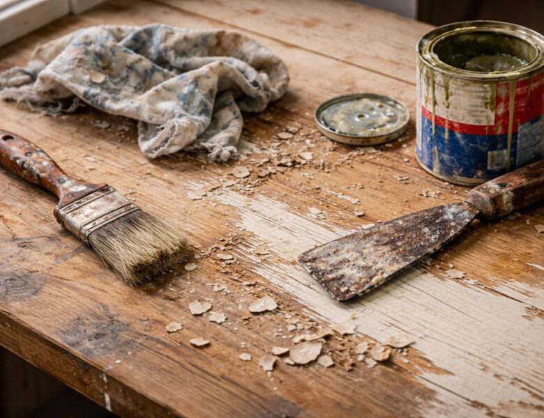Les erreurs à éviter quand vous cherchez comment enlever de la peinture sur du bois