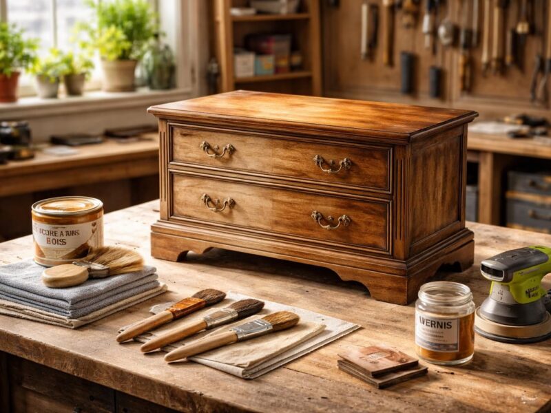 Les meilleures méthodes pour rénover un meuble en bois sans décaper efficacement