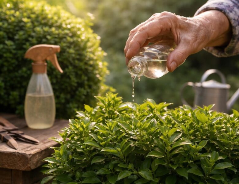 Les secrets du traitement de grand-mère au vinaigre blanc contre la pyrale du buis révélés