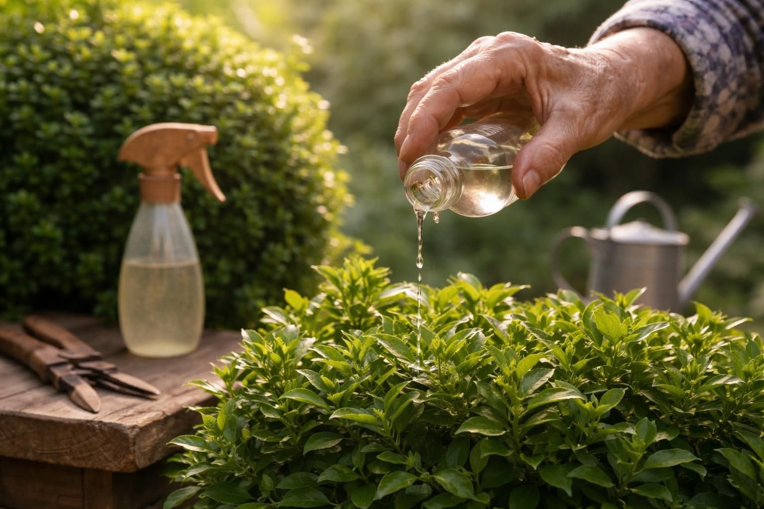 découvrez les secrets du traitement traditionnel au vinaigre blanc pour lutter efficacement contre la pyrale du buis et protéger vos plantes naturellement.