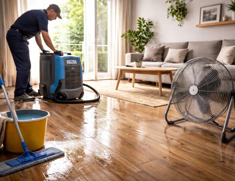 Que faire pour réduire le temps de séchage du parquet stratifié après un dégât des eaux