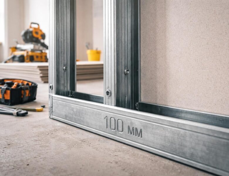 Rail Placo de 100 mm : quand l’utiliser