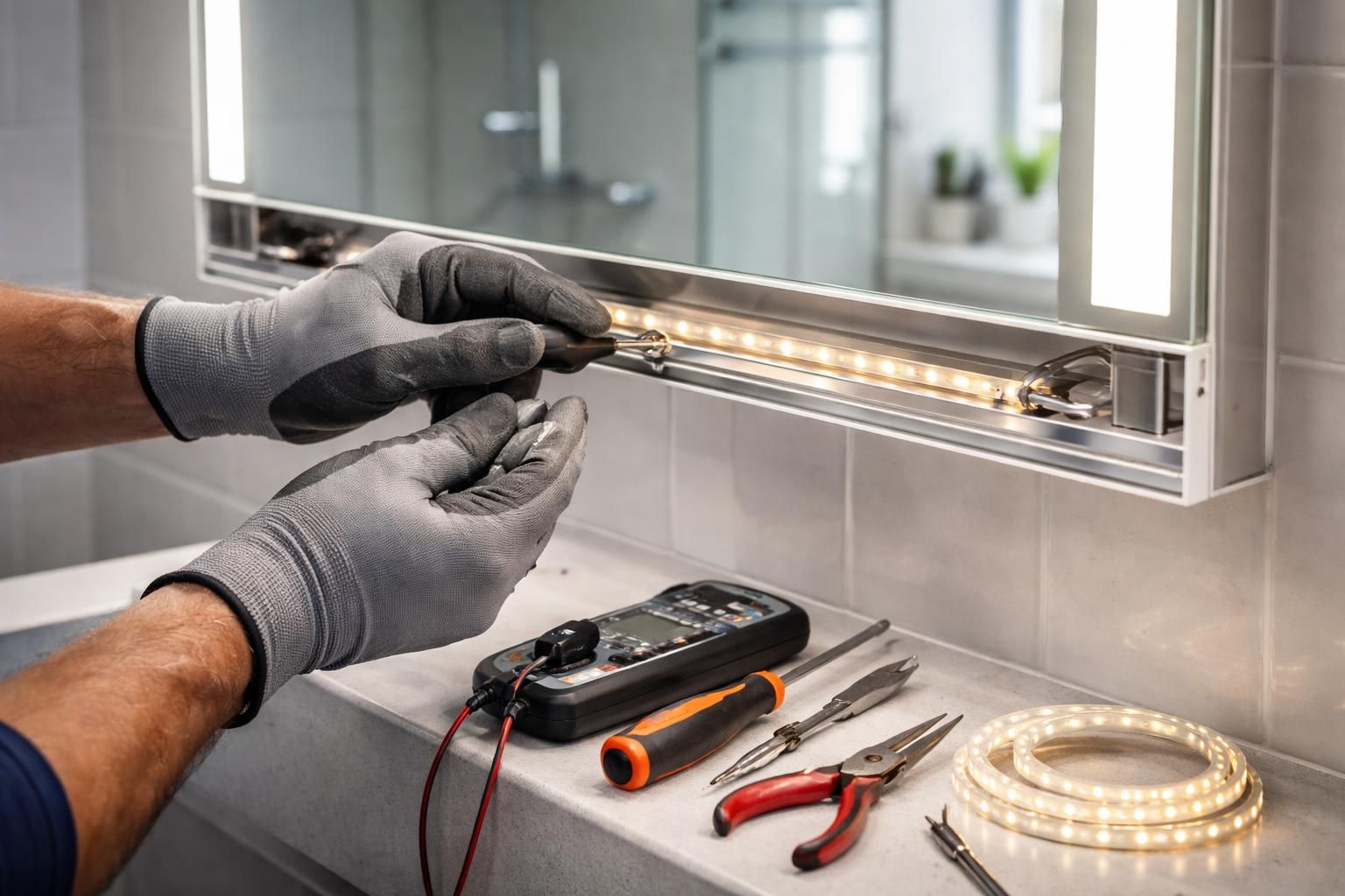 Changer Led Miroir Salle De Bain