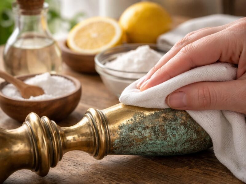 Votre métal est patiné ? Voici comment enlever le vert-de-gris sur du métal facilement