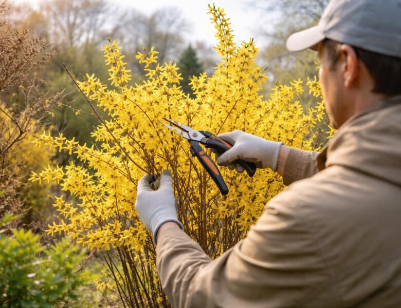 Apprenez quand tailler un forsythia pour revitaliser vos arbustes