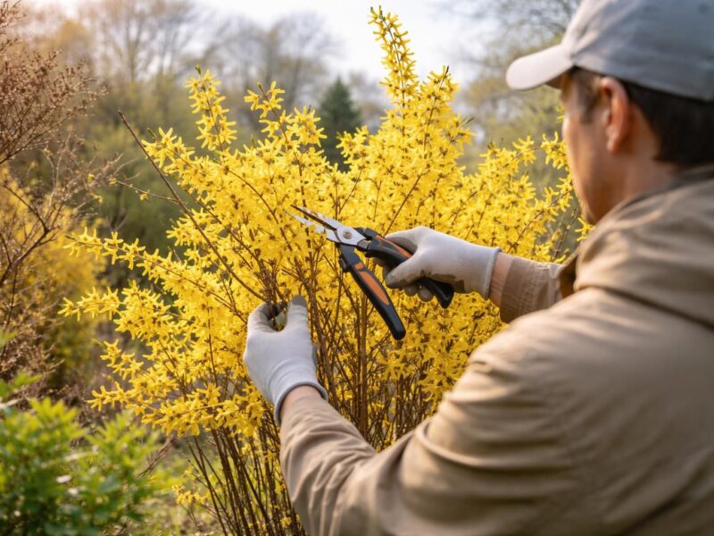 Apprenez quand tailler un forsythia pour revitaliser vos arbustes