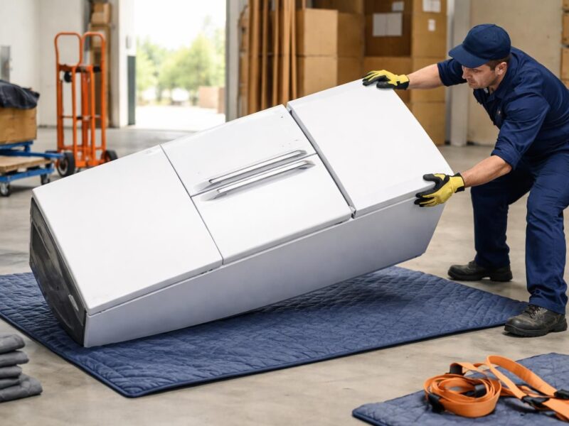 Découvrez comment coucher un frigo pour le transport en toute sécurité