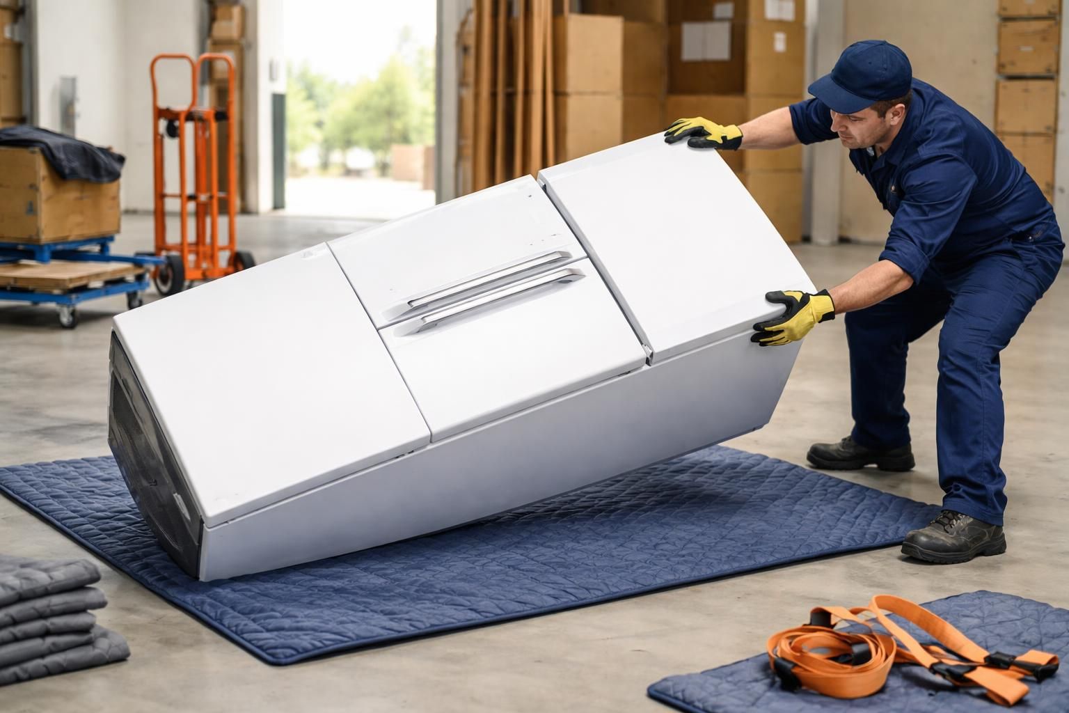 apprenez à coucher un frigo correctement pour assurer un transport sûr et éviter tout dommage. suivez nos conseils pratiques pour protéger votre appareil électroménager lors du déplacement.
