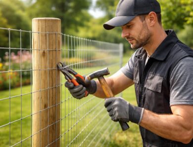 Fixer un grillage correctement : astuces de pro