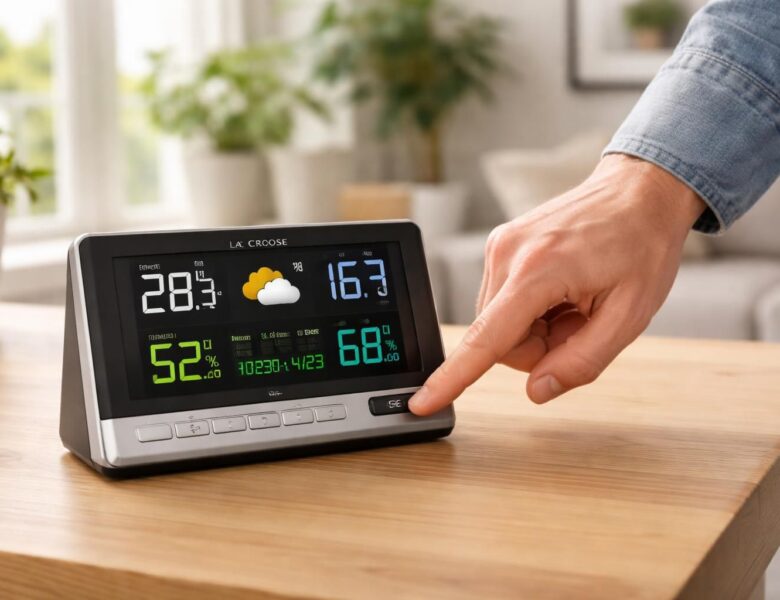 Guide pratique pour réinitialiser une station météo La Crosse Technology
