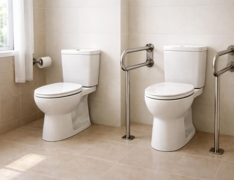 Hauteur de cuvette WC : standard ou PMR
