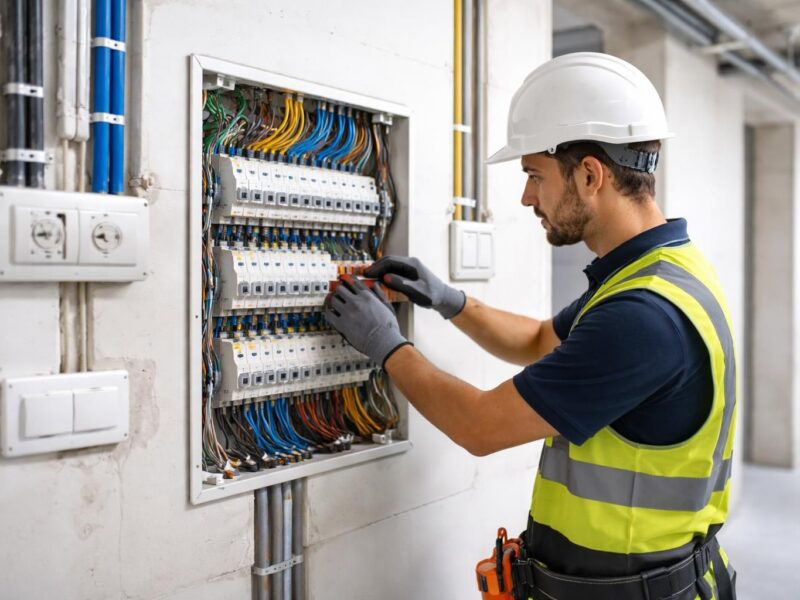 Installation électrique du bâtiment : normes et étapes