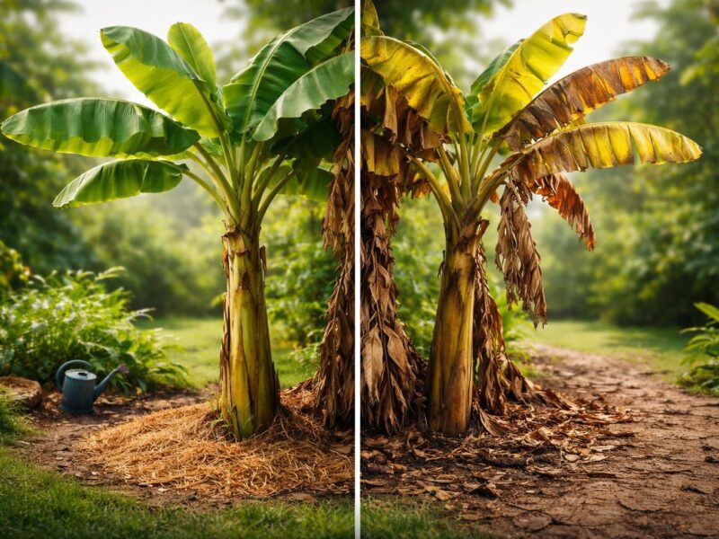 La durée de vie d&rsquo;un bananier révèle sa nécessité d&rsquo;entretien optimal
