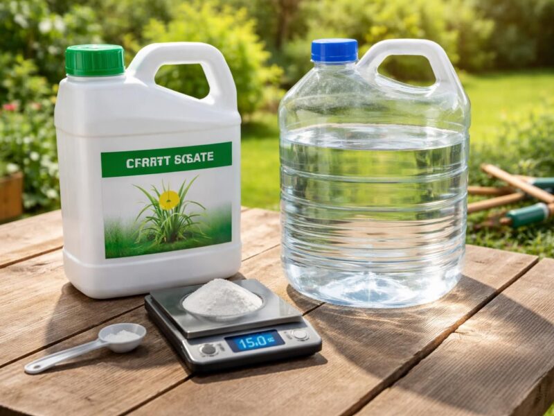 Le guide ultime pour le dosage du glyphosate pour 5 l d&rsquo;eau en toute sécurité