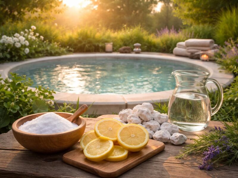 Les meilleures méthodes pour augmenter le pH du spa naturellement