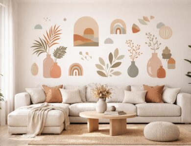 Les meilleurs stickers muraux pour salon : comment choisir le bon design ?
