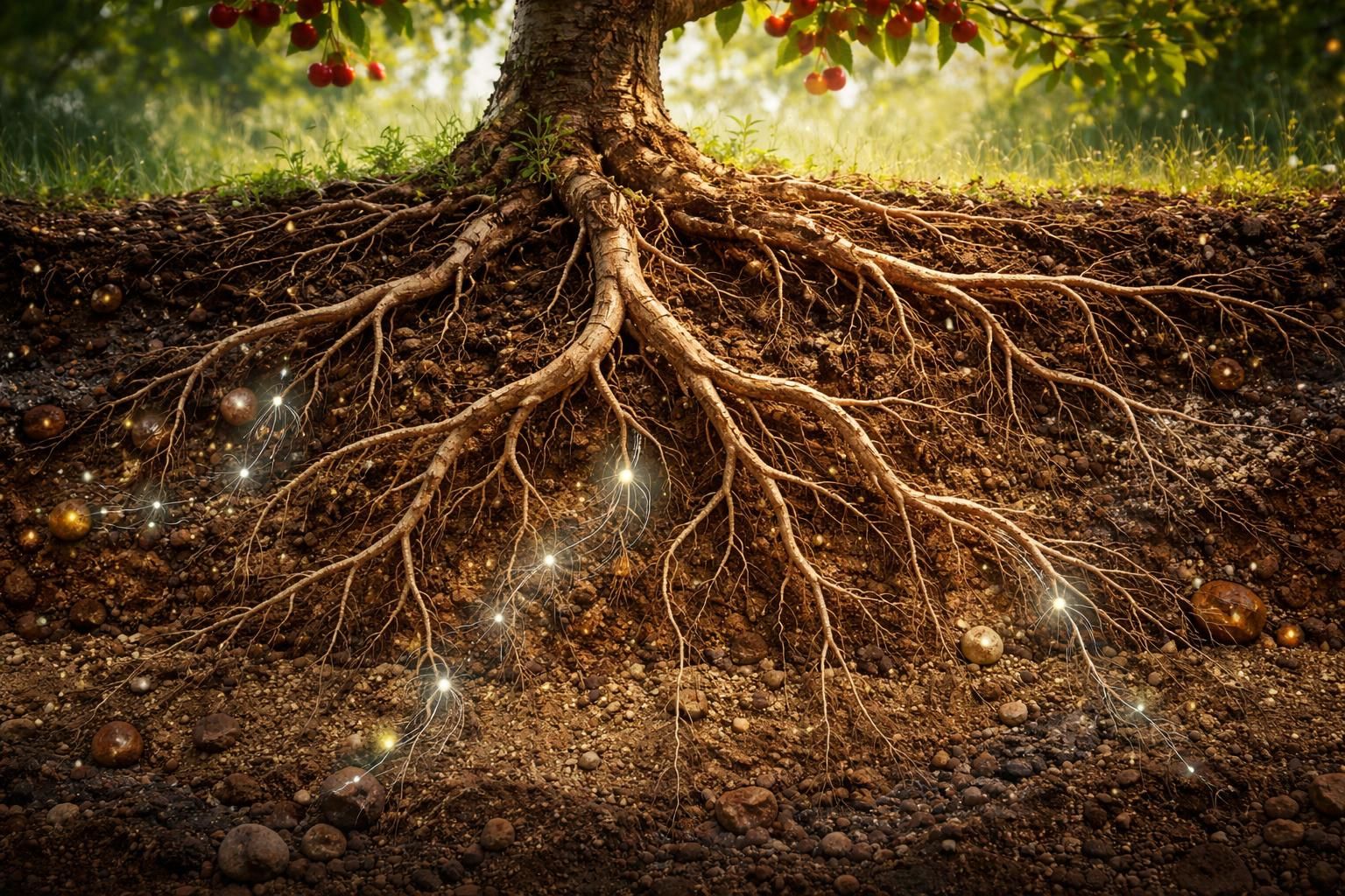 découvrez comment les racines du cerisier interagissent avec le sol et les nutriments essentiels pour assurer une croissance saine et optimale de l'arbre.
