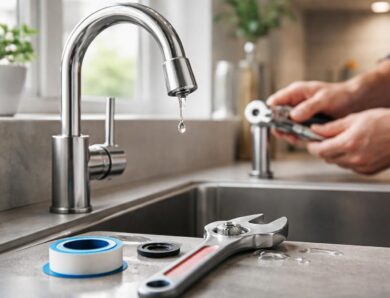 Les solutions durables pour un robinet qui goutte après une mauvaise installation