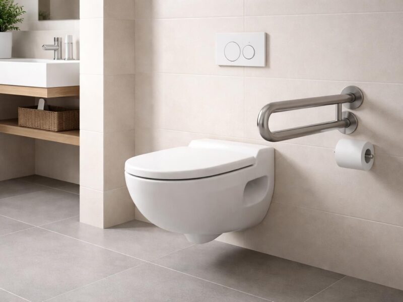 Norme WC pmr 2021 : détails sur la hauteur des w.c. suspendus