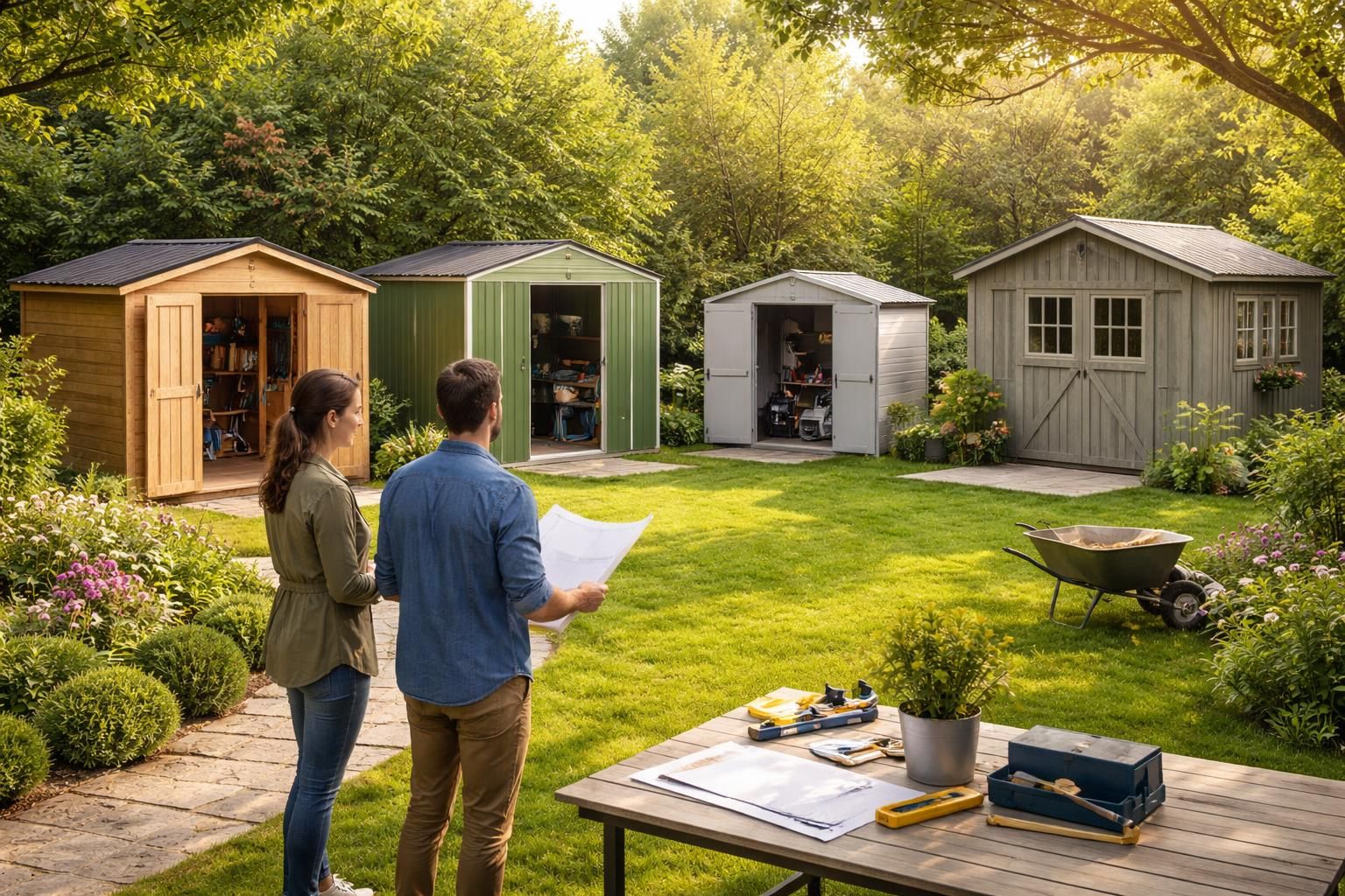 découvrez comment choisir des abris de stockage sans permis de construire parfaitement adaptés à vos besoins pour optimiser votre espace en toute simplicité.