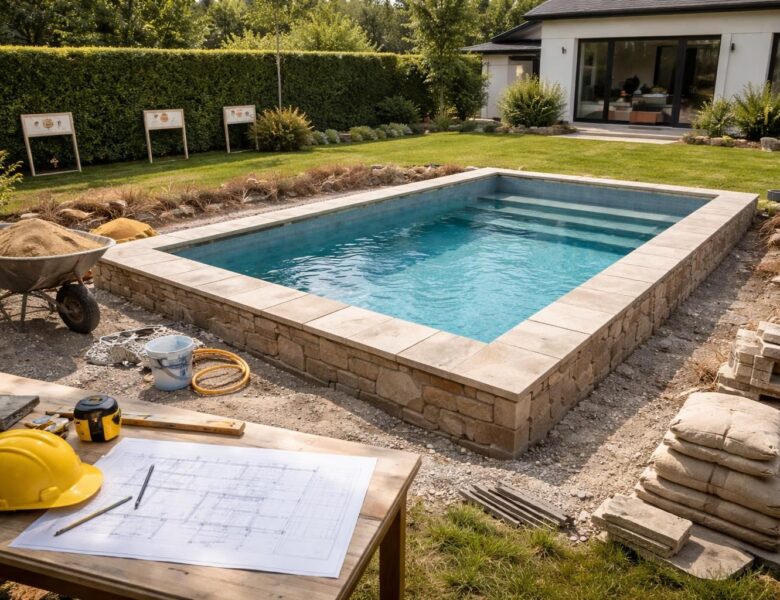Construit ta piscine semi-enterrée : réglementations à connaître