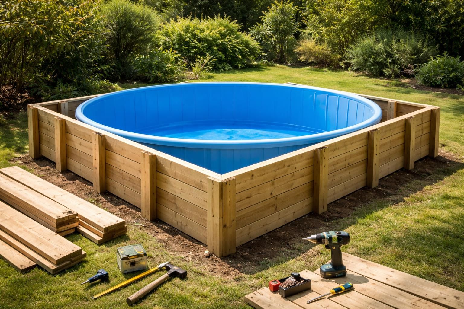 découvrez notre guide pratique pour construire facilement un bassin hors sol avec une cuve. suivez nos étapes simples pour créer un espace aquatique esthétique et fonctionnel chez vous.