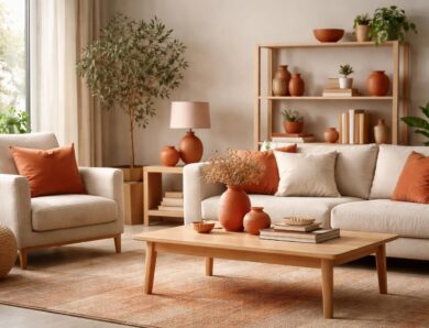 La terracotta, star subtile de la décoration intérieure tendance